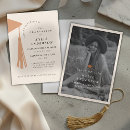 Search for orange color invitations Typography