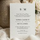 Search for formal traditional wedding invitations Minimalist
