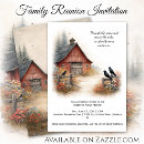 Search for crow invitations Vintage