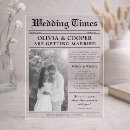 Search for newspaper invitations Black and white