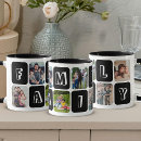 Search for black and white strip mugs Zigzag photo strip