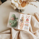 Search for farm animal 1st birthday invitations Baby girl
