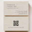 Search for consultant business cards Qr code