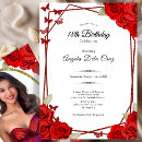Search for butterfly red invitations Elegant classy