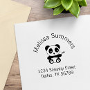 Search for panda rubber stamps Cute
