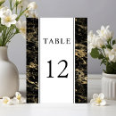 Search for marble table cards Number