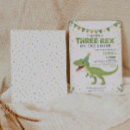 Search for three rex boy invitations Roar