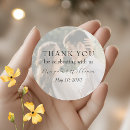 Search for round photo wedding stickers Minimalist