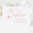 Search for modern calligraphy christening invitations Script
