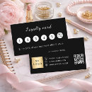 Search for lash loyalty cards Black and white