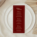 Search for elegant wedding menus Classic