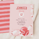 Search for girls bowling party invitations Pink