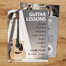 Search for music lesson flyers Guitar