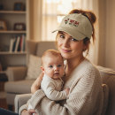 Search for flower embroidered hats For her