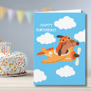Search for boys airplane birthday cards For kids