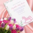 Search for rock invitations Rocking horse