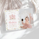 Search for once upon a time 1st birthday invitations Castle