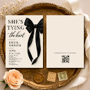 Search for tying the knot invitations Bride to be shower