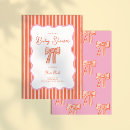 Search for italian baby shower invitations Stripes