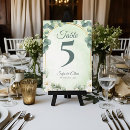 Search for eucalyptus table cards Greenery table number