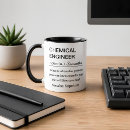 Search for funny chemical engineer mugs Science