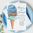 Search for ice cream cone birthday invitations Party