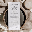 Search for menu wedding invitations Whimsical