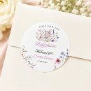 Search for tea time stickers Watercolor floral