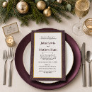 Search for faux leather invitations Modern