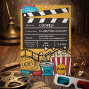 Search for boys movie night birthday invitations Hollywood