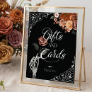 Search for gothic wedding signs Floral skull