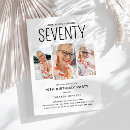 Search for 70th birthday photo collage Seventy