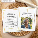 Search for catholic funeral memorial invitations Celebration of life