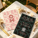 Search for pattern wedding invitations Pink
