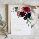 Search for burgundy and navy weddings Winter