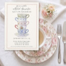 Search for stacked tea cups invitations Bride