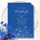 Search for cobalt blue wedding invitations Simple