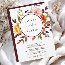 Search for autumn wedding invitations Modern