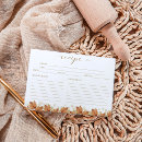 Search for bridal shower request recipe cards Bride