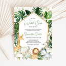 Search for a little wild one baby shower invitations Safari
