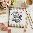 Search for teacher appreciation notebooks Colourful