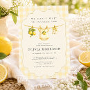 Search for lemon baby shower invitations Little cutie shower