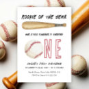 Search for baseball party invitations Watercolor