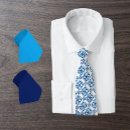 Search for heart white ties Blue