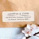 Search for rustic burlap return address labels Simple