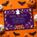 Search for candy party invitations Trick or treat