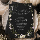 Search for death birthday invitations Gothic birthday party