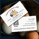 Search for poultry business cards Watercolor