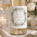 Search for birthday wine labels Stylish