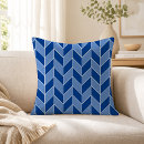 Search for blue herringbone cushions Zigzag